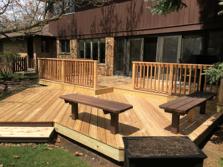 Wheaton cedar deck 2019 A-Affordable Decks (after)