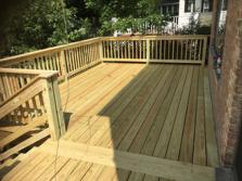 Elmhurst, completed deck. A-Affordable Decks