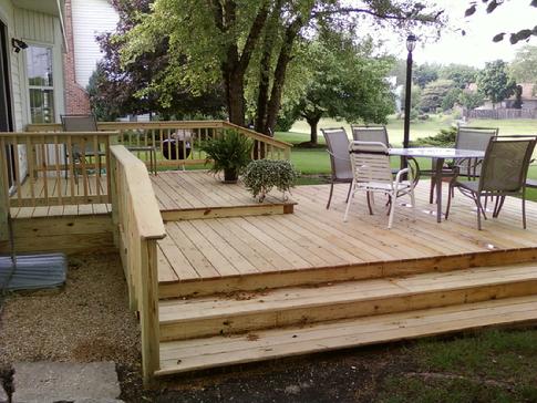 Bloomingdale Illinois deck builder contractor A-Affordable Decks