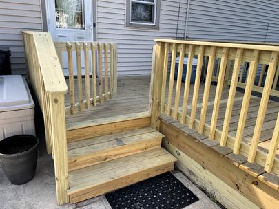 2025 small deck in Lombard IL A-Affordable Decks