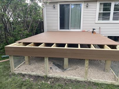 2026 Glen Ellyn decking almost complete A-Affordable Decks