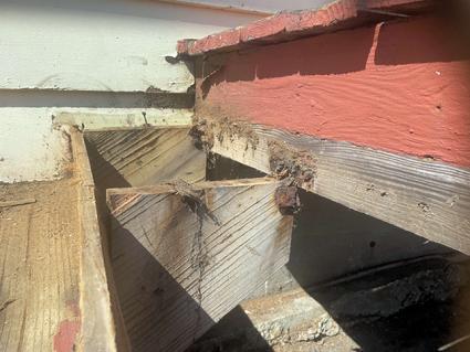 2025 Villa Park - This poorly built deck's staircase was "a disaster waiting to happen" A-Affordable Decks